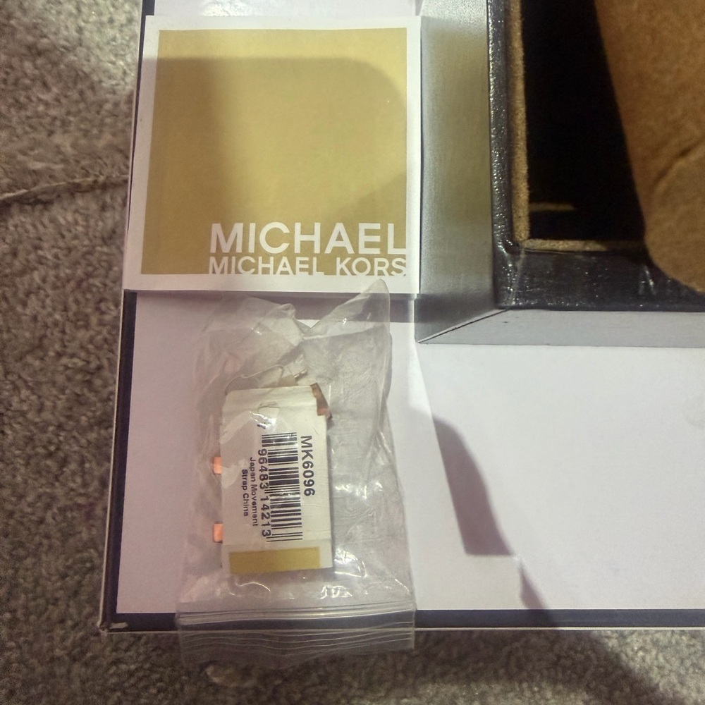 Michael Kors Gold and Silver Women's Watch - Picture 3 of 4